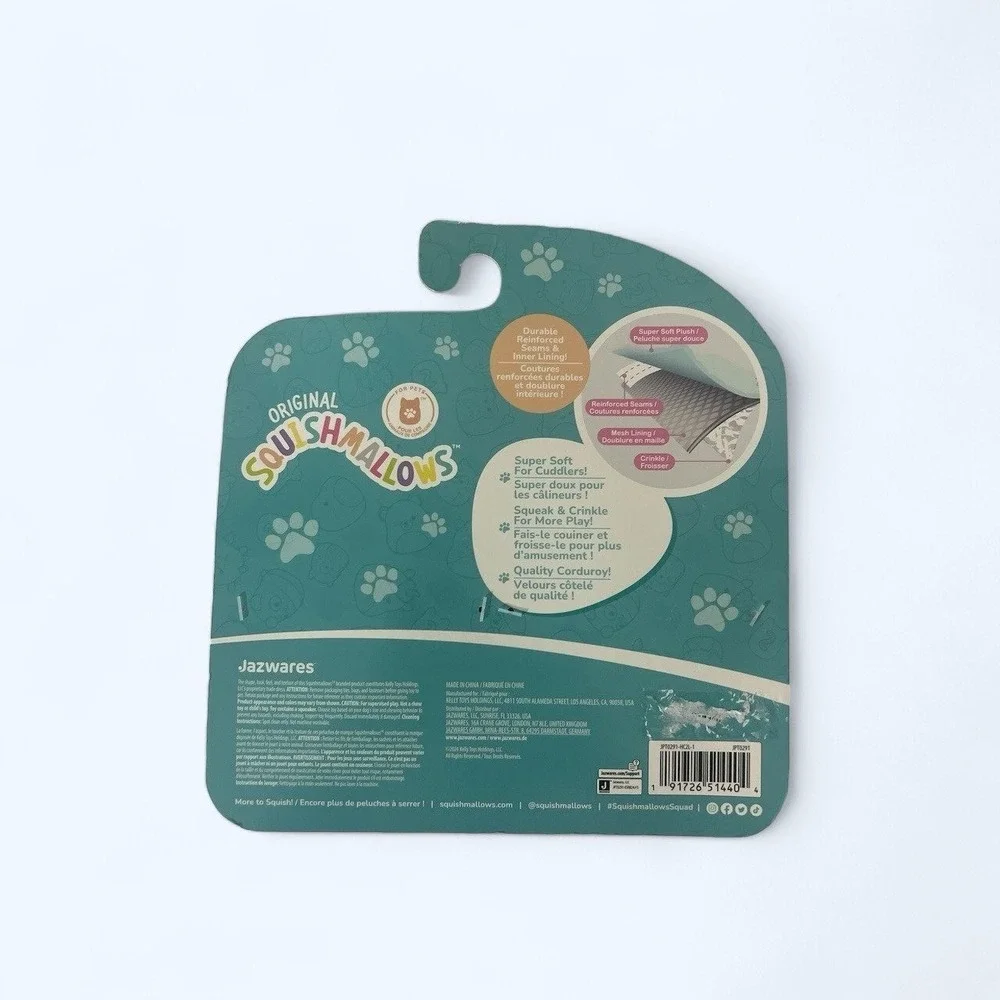 Squishmallow dog toy CRASJA & TADITA